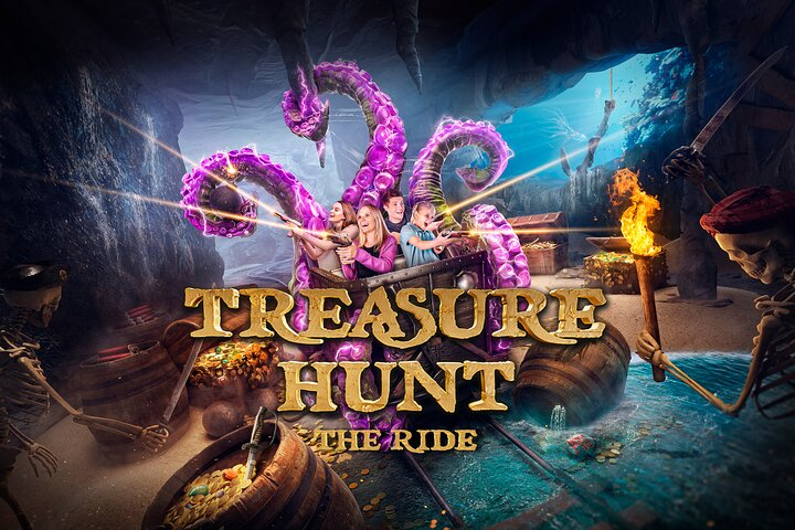 Treasure Hunt Ride Ticket and 1 Power-Up Combo - Photo 1 of 16